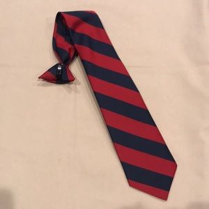 Brand new Riverside striped clip tie